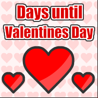 Jours avant la Saint Valentin