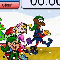 Christmas Elf Race