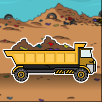 Garbage Truck Race!
