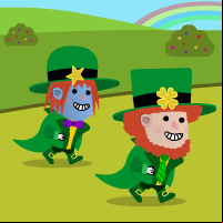 Leprechaun Race!